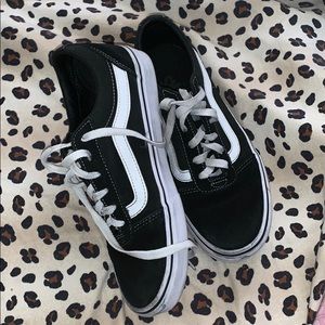 Black old school vans